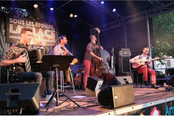 Groupe concert jazz manouche festival